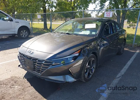 2022 Hyundai Elantra Limited из США, поврежденный, VIN 5NPLP4AG8NH073512